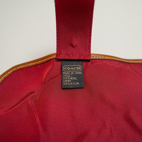 Rare 90's Coach Stuffed Monogram Dog - Picture 7 of 9